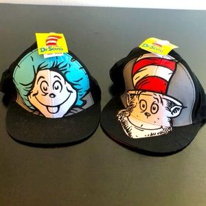 NWT Cat in the Hat and Dr Suess hats